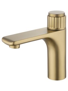 Смеситель для раковины Wonzon & Woghand Click WW-A40412-BG брашированное золото